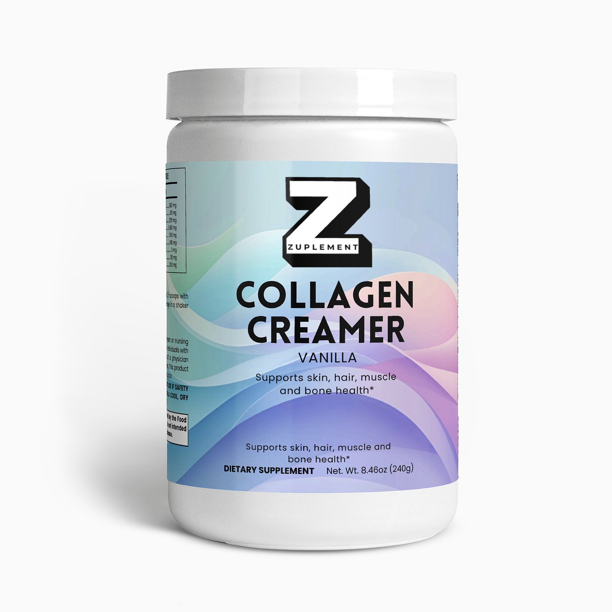 Grass-Fed Collagen Creamer (Vanilla)